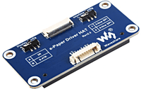 Universal e-Paper Raw Panel Driver HAT, Supports Most Waveshare SPI e-Paper Raw Panels
