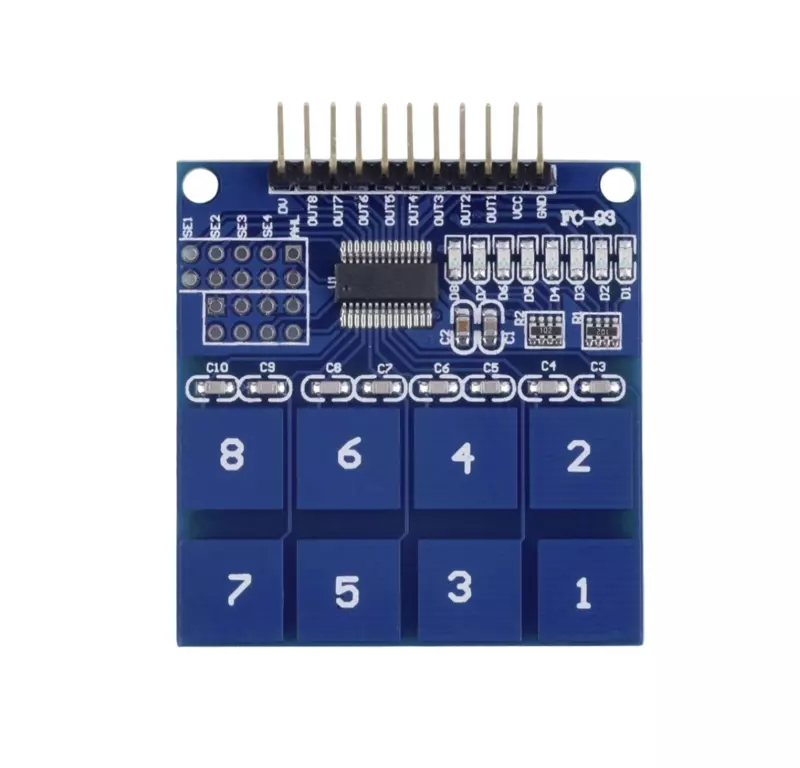 Capacitive Touch Switch Module TTP226 8-way