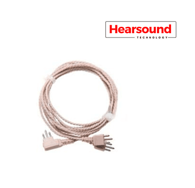 Three Pin Y Cord Beige