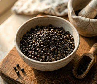 Premium Black Pepper-Menasu (ಮೆಣಸು)