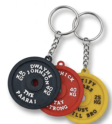 Gym keychain