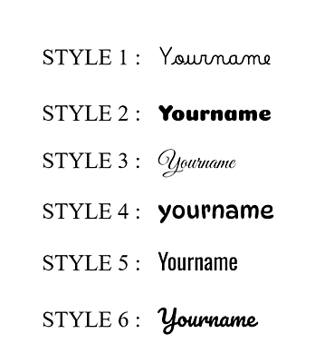 Name Keychains combo