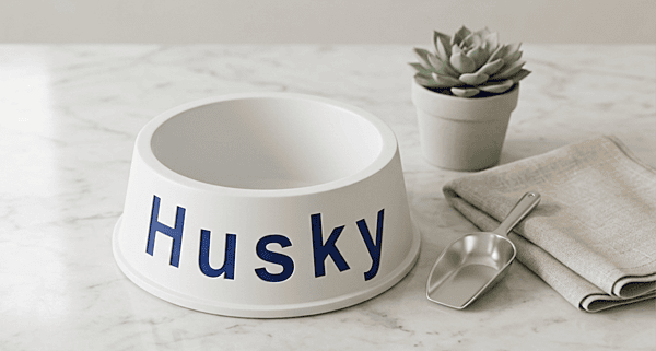 Personalised Pet Feeding Bowl