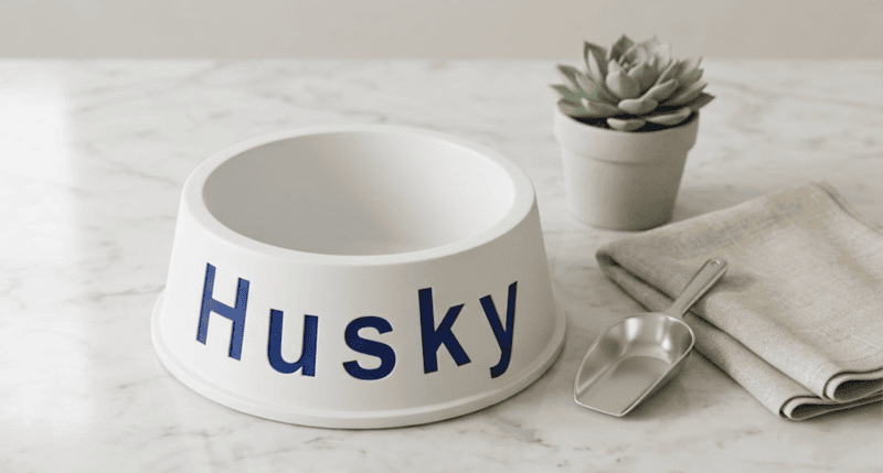 Personalised Pet Feeding Bowl