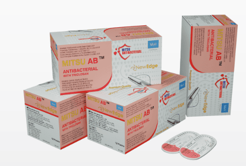 SYNTHETIC ABSORBABLE BRAIDED COATED POLYGLACTIN 910 WITH TRICLOSAN