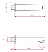 Aqua Wall Spout