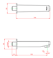 Aqua Wall Spout