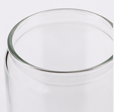 Glass Tumbler With Straw