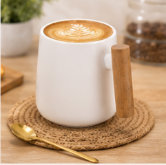 Hydro Nest Premium Ceramic mug With lid