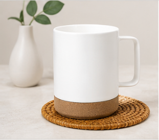 Hydro Nest Ceramic Mug with Cork Base-01