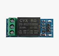 5V 10A Relay Switch Module – Single Channel Electromagnetic Relay for Arduino, ESP32, PIC, ARM