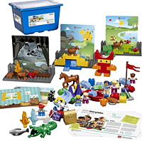 LEGO Education 45005 StoryTales DUPLO Brick Set – 109 Pieces STEM Language Development Kit for Preschoolers