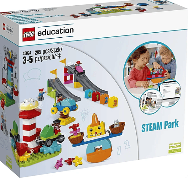 LEGO Education 45024 DUPLO STEAM Park β 295 Piece Early Learning STEM Set for Kids