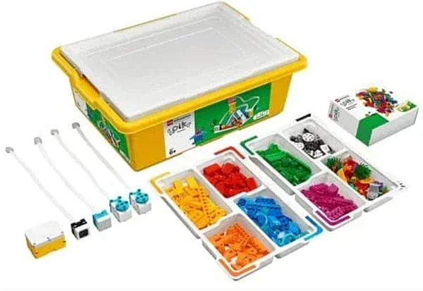 LEGO Education 45345 SPIKE Essential Set β 449 Piece STEAM Robotics Kit for Primary School