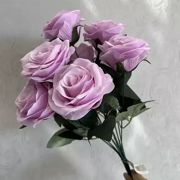Rose Bunch purple with fillers