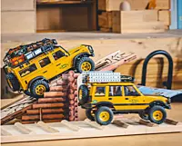 Clip-less body mount mechanism on FMS Model 1:24 Land Rover Defender 90 RTR Yellow