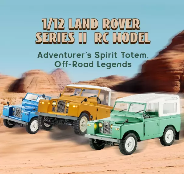 FMS Model 1: 10 Atlas 4x4 RS Blue steel C-channel chassis frame and 550 motor