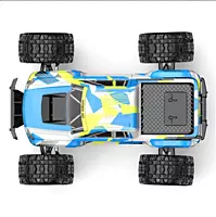 FMS Model 1: 10 Atlas 4x4 RS Blue steel C-channel chassis frame and 550 motor