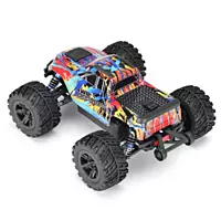 Rear suspension and independent shock detail on MJX 20208