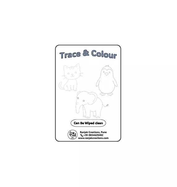 Trace and Colour (Can Be Wiped Clean)
