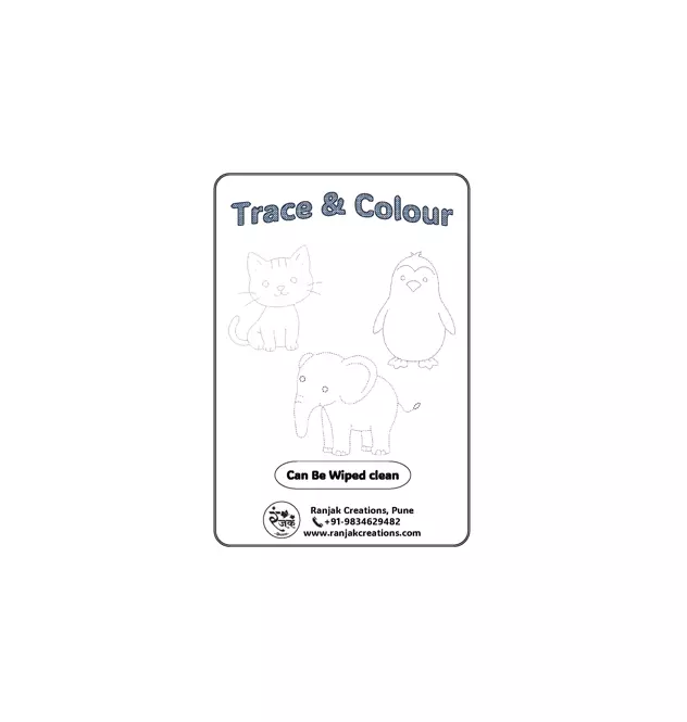 Trace and Colour (Can Be Wiped Clean)