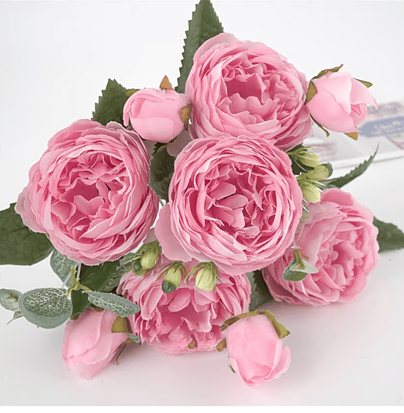 Peony Bunch Pink with fillers