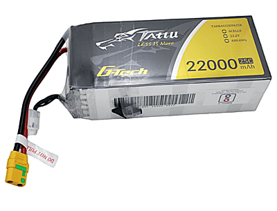 Buy GREPOW Tattu G-TECH 22000mAh 6S1P 22.2V LiPo battery for heavy-lift drones Buy GREPOW Tattu G-TECH 22000mAh 6S1P 22.2V LiPo battery for heavy-lift drones