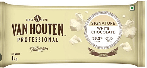 VanHouten White Chocolate- 29.3% 1 kg