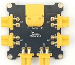 SwiftWing PDB02-XT60-6XT30 3S-6S Power Distribution Board with XT60 and 6 XT30 Connectors SwiftWing PDB02-XT60-6XT30 3S-6S Power Distribution Board with XT60 and 6 XT30 Connectors