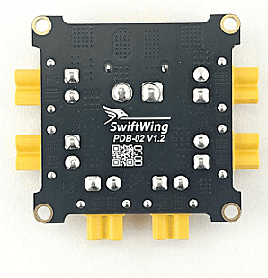 Made in India SwiftWing PDB02 Power Distribution Board for 3S-6S FPV Drones Made in India SwiftWing PDB02 Power Distribution Board for 3S-6S FPV Drones