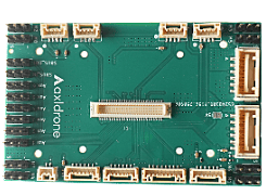 axl Carrier Board for Cube Orange mounted on a professional industrial drone setup. axl Carrier Board for Cube Orange mounted on a professional industrial drone setup.