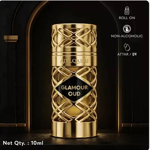 Glamour Oud Attar Perfume 10ml