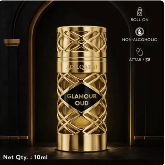 Glamour Oud Attar Perfume 10ml