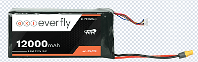 axl everfly 12000mAh 6S LiPo drone battery with XT90S anti-spark connector