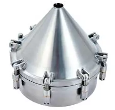 SWING MANHOLE WITH TWO INTERSECTANT ARMS