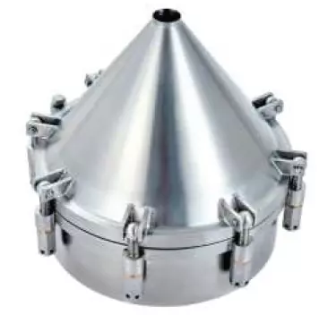 SWING MANHOLE WITH TWO INTERSECTANT ARMS