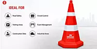 H2HX750 SAFETY CONE NILKAMAL HEIGHT 750 MM