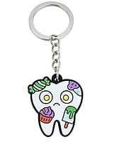 iDENTical Tooth Shape Keychain With Candy Design ZYR-3006-1