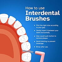 STIM Proxa Interdental Angular Brush – Tight Gap Size 0