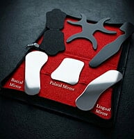 Capri Intra Oral Metal Mirrors Pack of 6