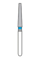 Mani Diamond Airotor Bur TF Series – Taper Flat End Diamond Burs Pack of 5