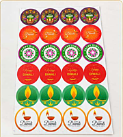 Diwali sticker 2inch