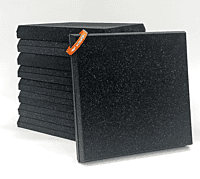 MMT Acoustix Boxer Acoustic Foam | Beveled Edges, High Absorption, High Density | 1x1Ft 2” Thick