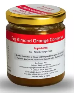 Fig Almond Orange Conserve - Nature's Jar