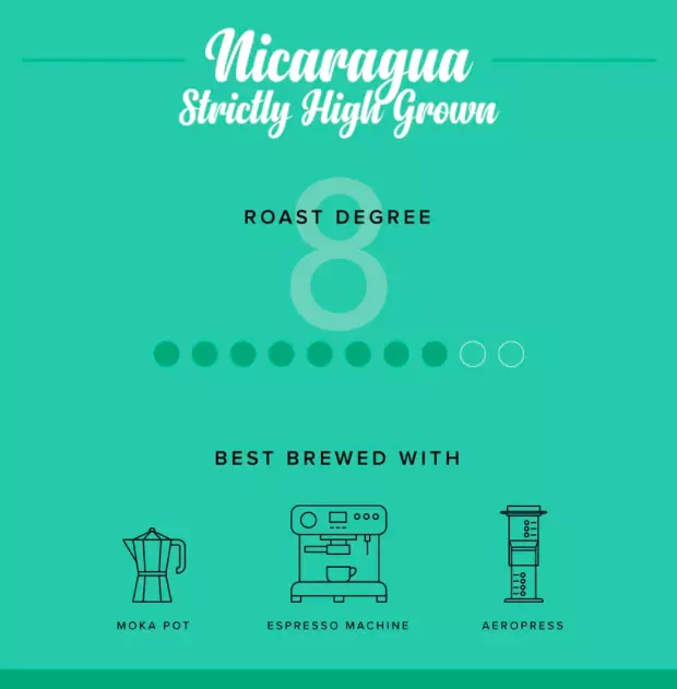 Nicaragua SHG 125 Gms