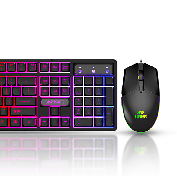 KEYBOARD MOUSE GAMING COMBO ANT ESPORTS RGB KM1650