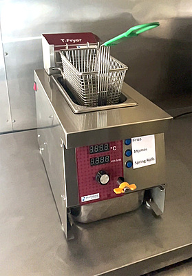T-Fryer - Commercial Countertop Electric Fryer with Oil Filtration and countdown timer T-Fryer - Commercial Countertop Electric Fryer with Oil Filtration and countdown timer