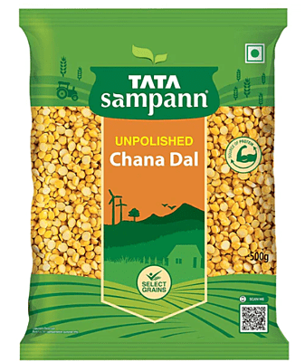 Tata Sampann Unpolished Chana Dal, 500 g - Pouch