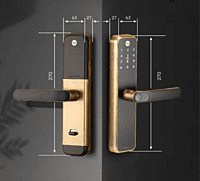 Yale Special Bundle of Yale Zuri S (Antique Bronze) Smart lock