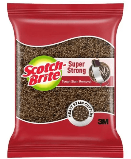Scotch Brite Super Strong, Scrubber for Tough Stain Removal - Large